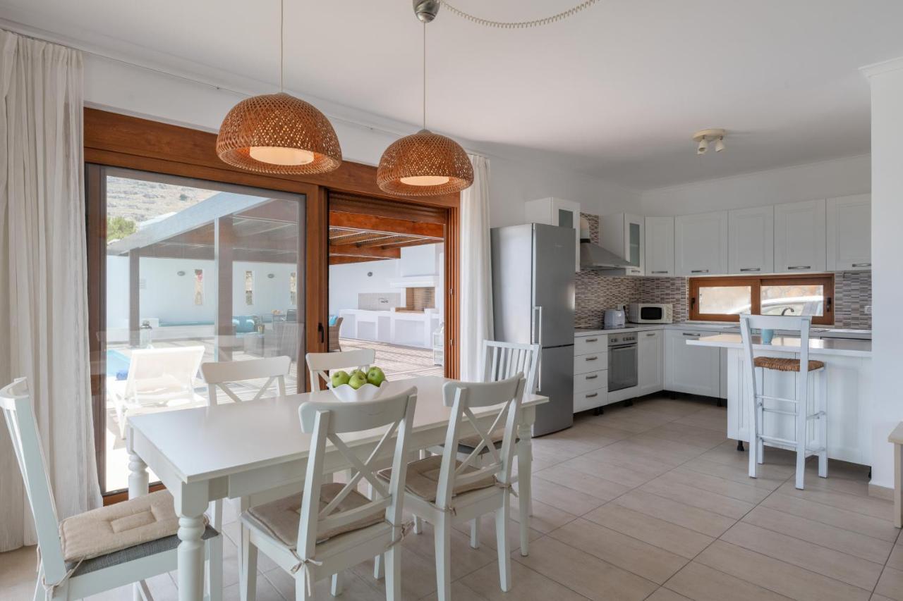 Villa Milena With Private Pool, Vlicha Beach Lindos מראה חיצוני תמונה